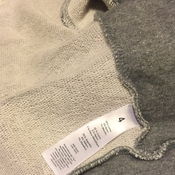 LG sz4 asymmetrical zip sparkle jacket - Picture 5 of 7